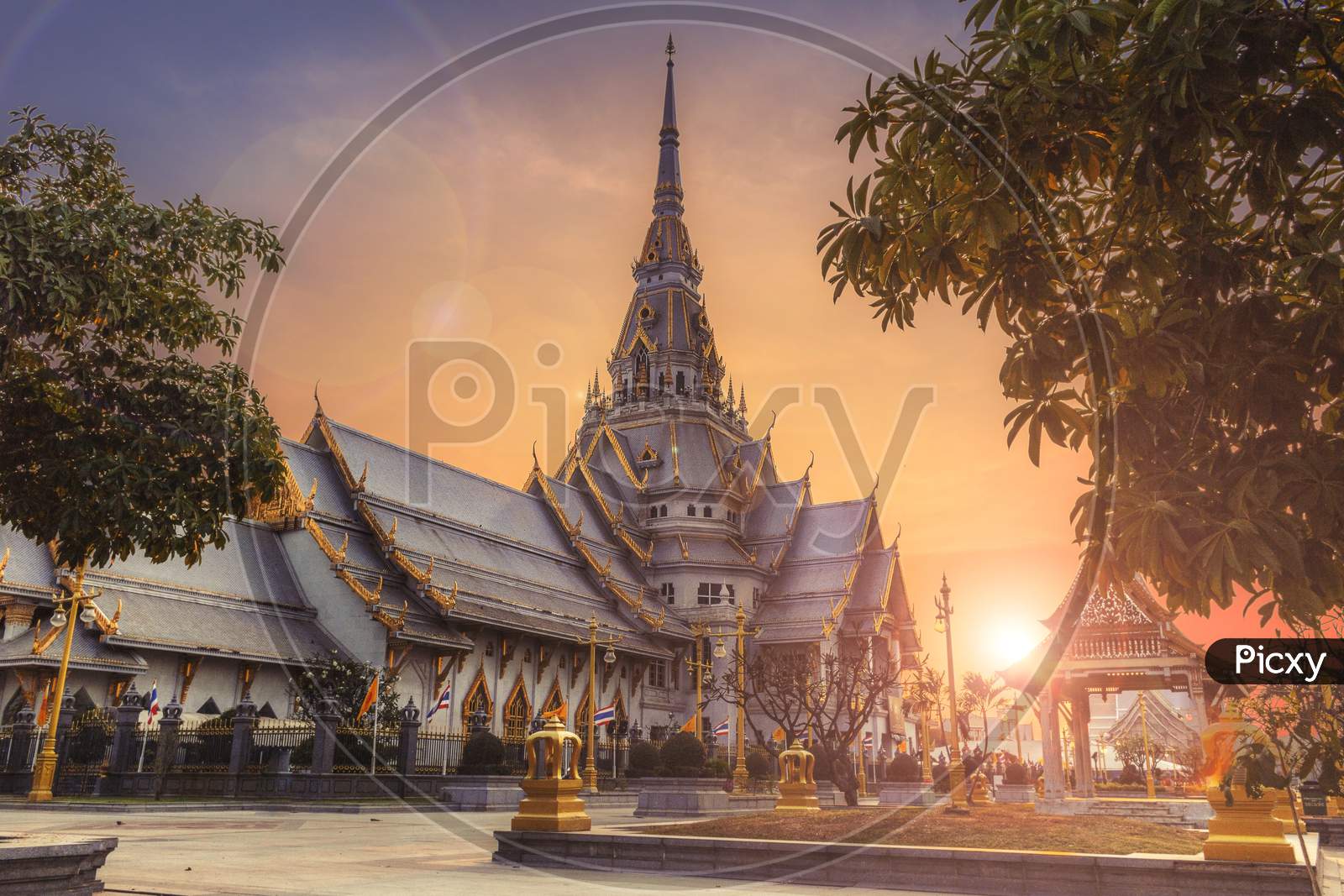A temple in Thailand
