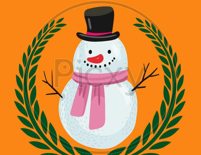 Logo snowman