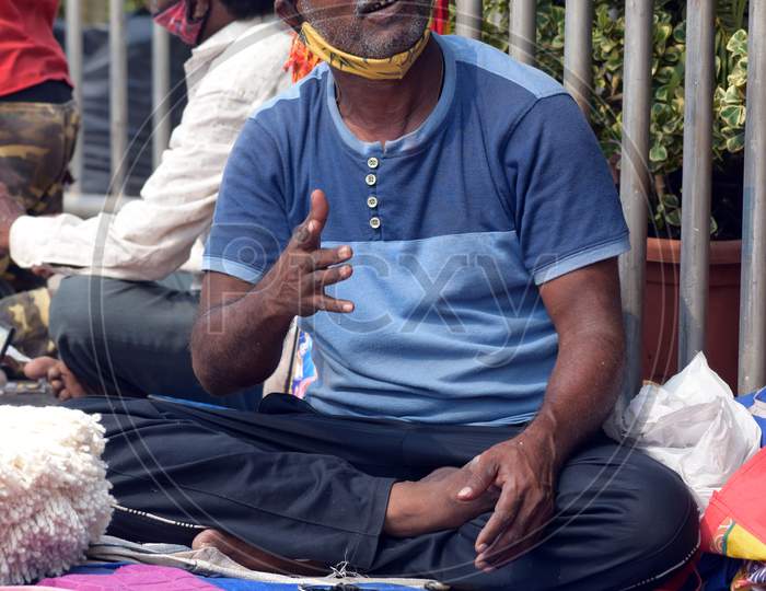 Street vendor of India