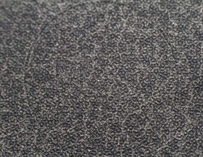 Grey Leather Texture Background Surface Stock Photo.Selective Focus And Blur Effects