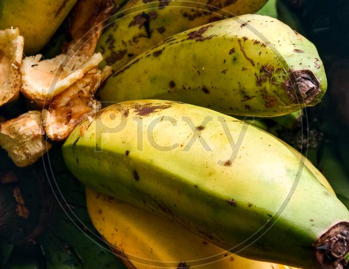 The Photo Is A Photo Of A Banana. Fresh Banana Photos