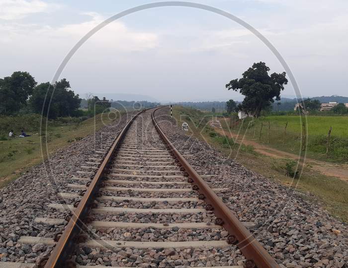 Railway Track just like life