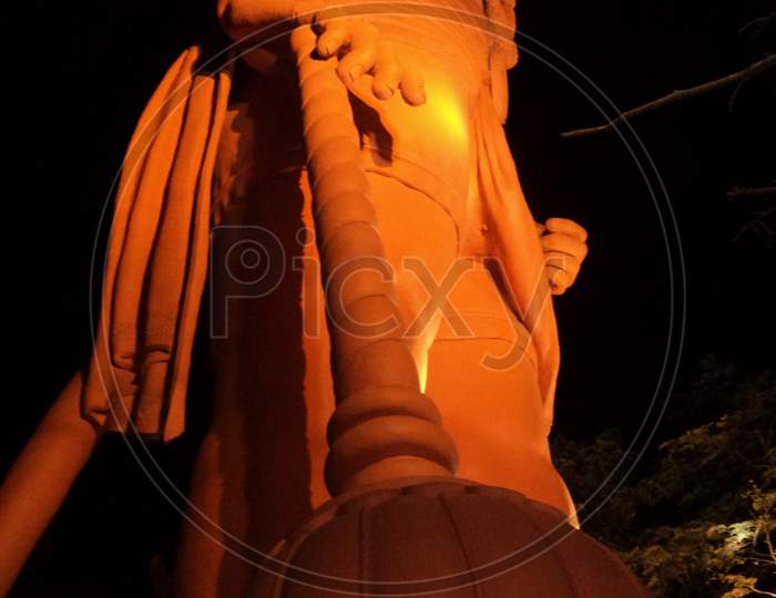 Famous Hanuman Statue in Shimla.