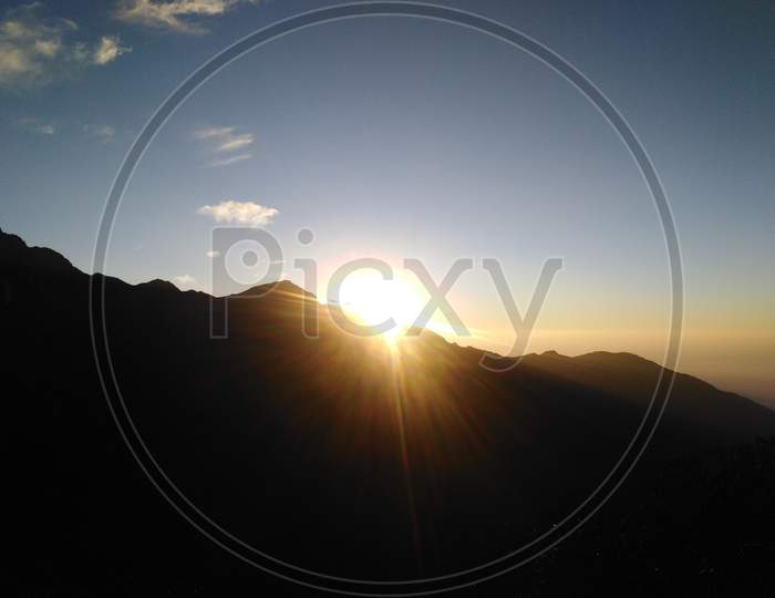 Mardi mountain ,nepal ,sunrise