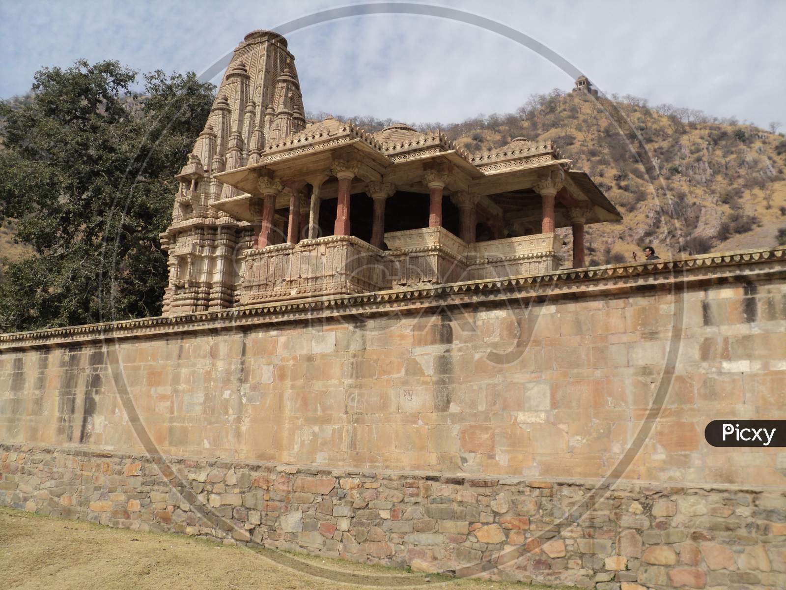Temples on Campus of Bhangarh Fort