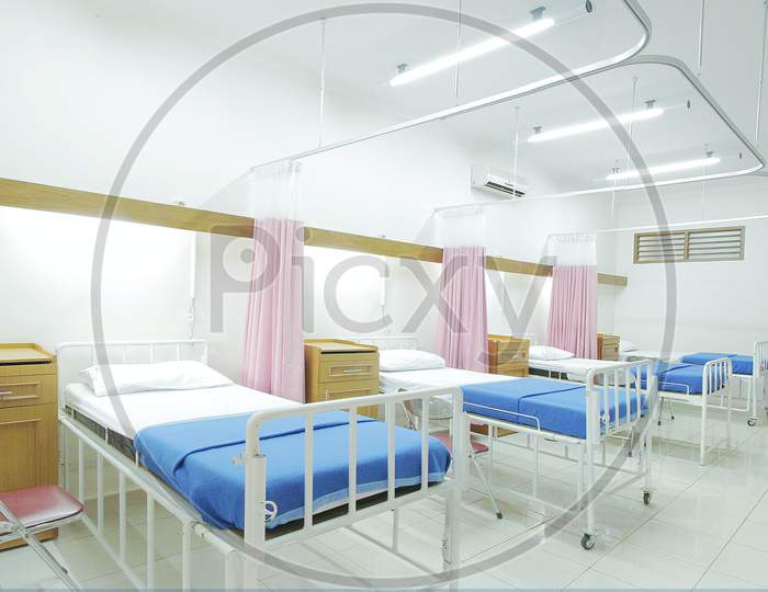 Bed in Hospital