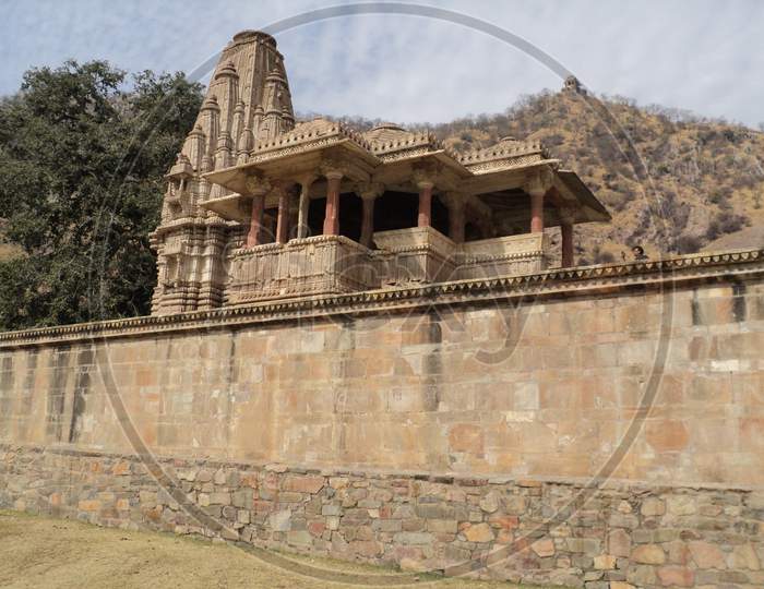 Temples on Campus of Bhangarh Fort