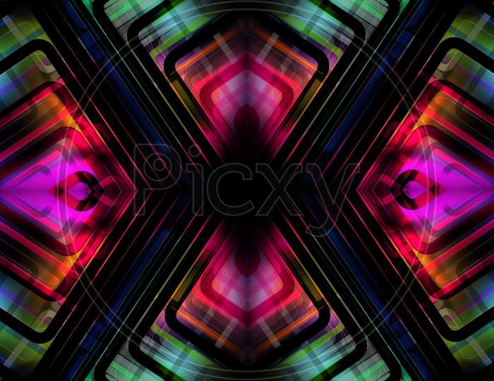 A creative beautiful 3d design abstract