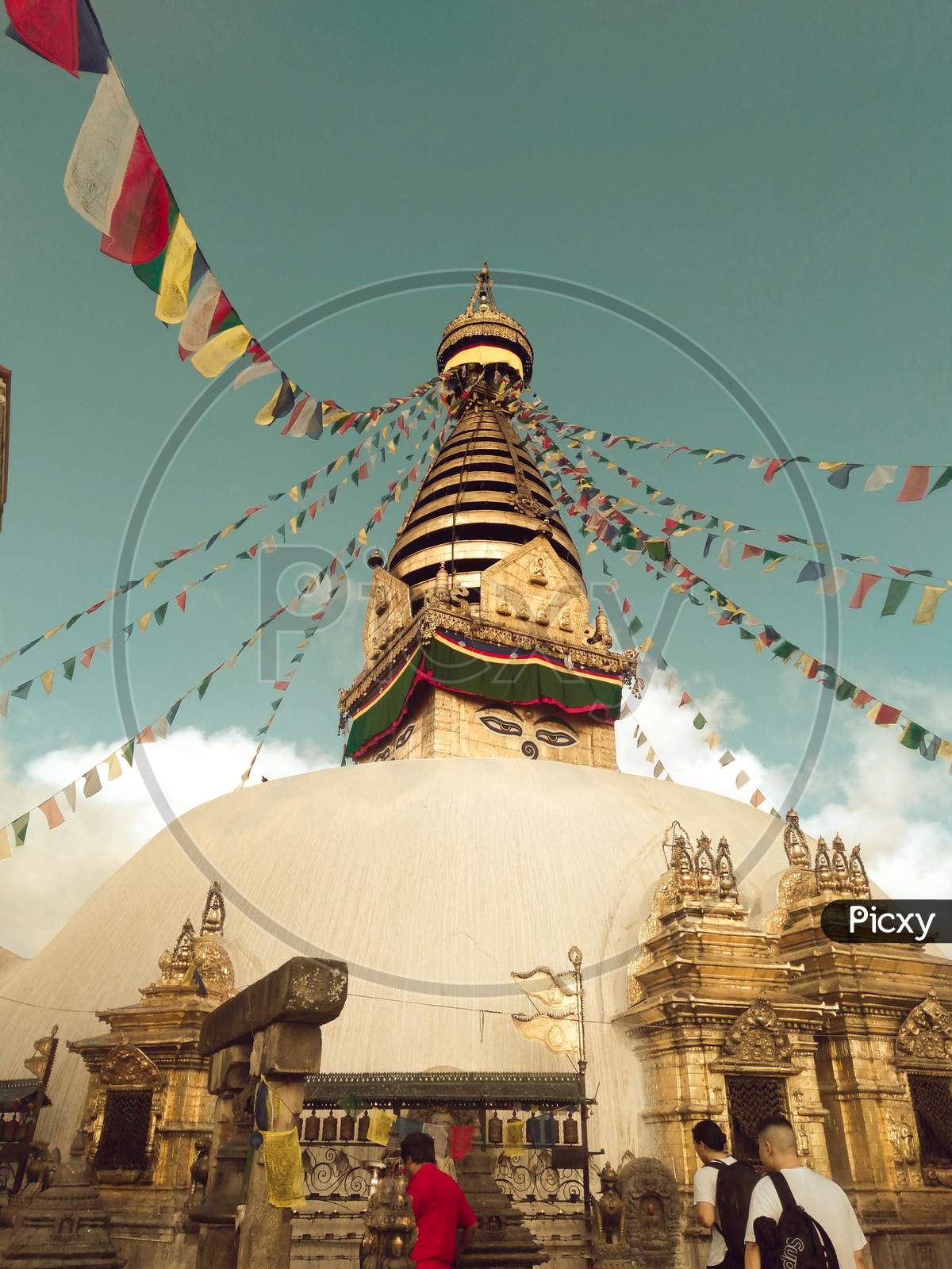 Famous Boudha Stupa in kathmandu Nepal