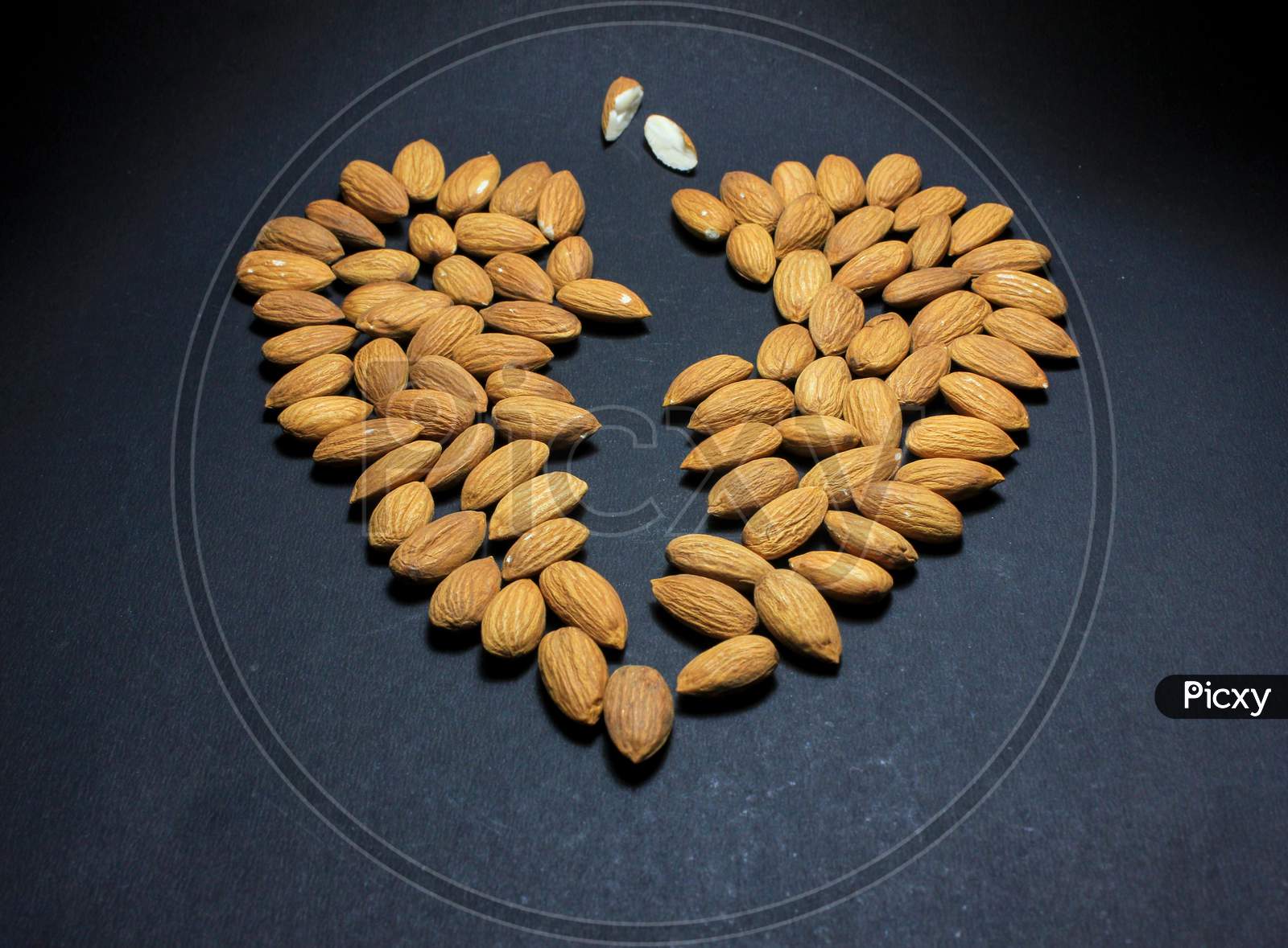 Almonds In A Heart Broken Style