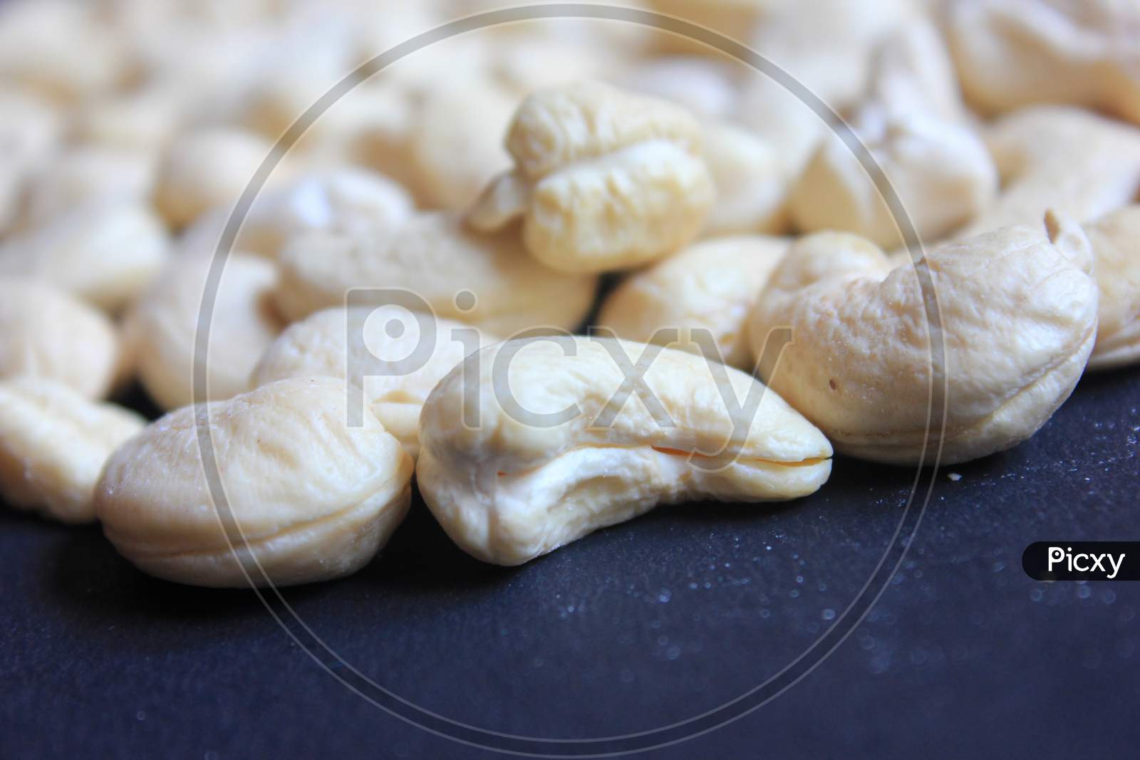 Close Up Of Cashew Nuts