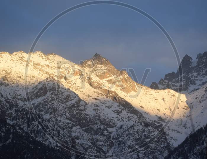 view of KINNAR KALASH  kinnaur Himachal pradesh