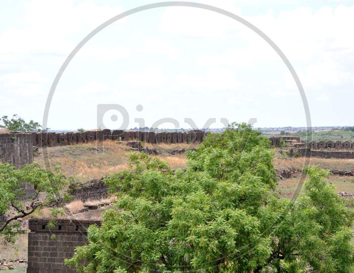 Naldurg Fort Which Was Formerly A District Headquarter Is Situated In Osmanabad, Maharashtra, India.