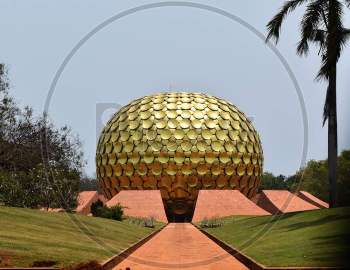 Matri Mandir Of Auroville In Pondicherry