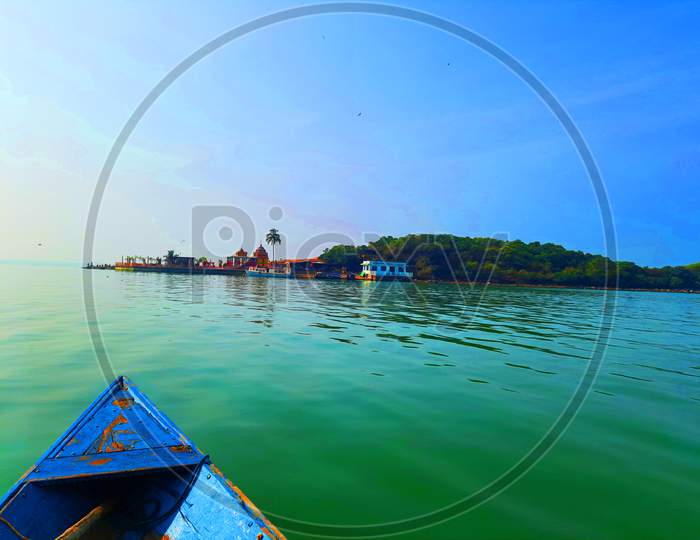 Chikika Lake and Kalijai Temple in Odisha