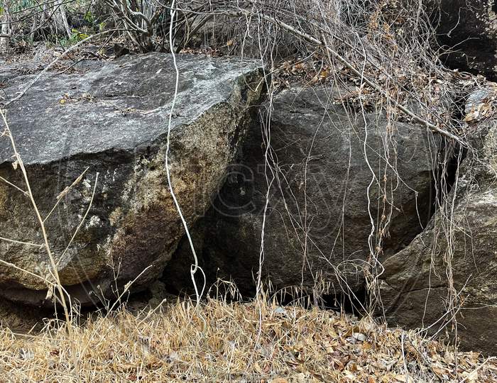 Image Of Group Of Large Rocks.