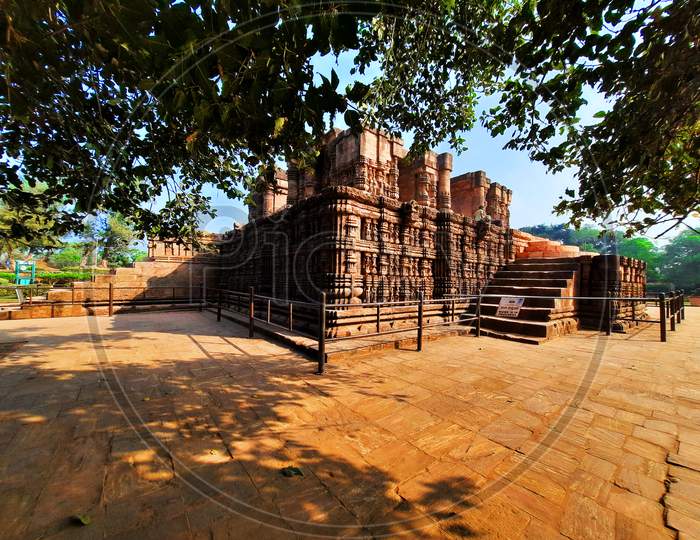 Konak Sun Temple in Odisha, India.