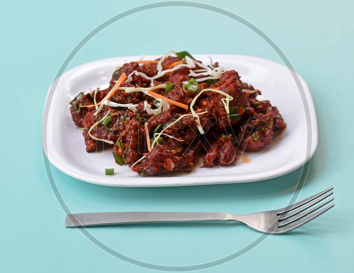 Paneer Tikka Kabab In Red Sauce - Is An Indian Dish Made From Chunks Of Cottage Cheese Marinated In Spices ,Chilli Paneer Kabab, Paneer 65,Spicy Cottage Cheese
