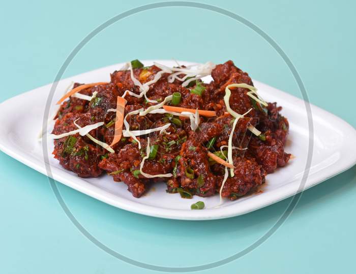 Paneer Tikka Kabab In Red Sauce - Is An Indian Dish Made From Chunks Of Cottage Cheese Marinated In Spices ,Chilli Paneer Kabab, Paneer 65,Spicy Cottage Cheese