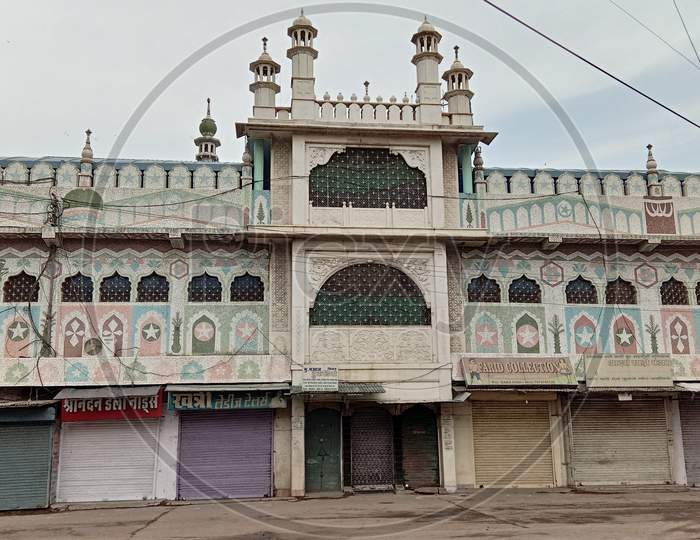 Jama masjid (marqaz) sagar mp | inside photos of jama masjid sagar