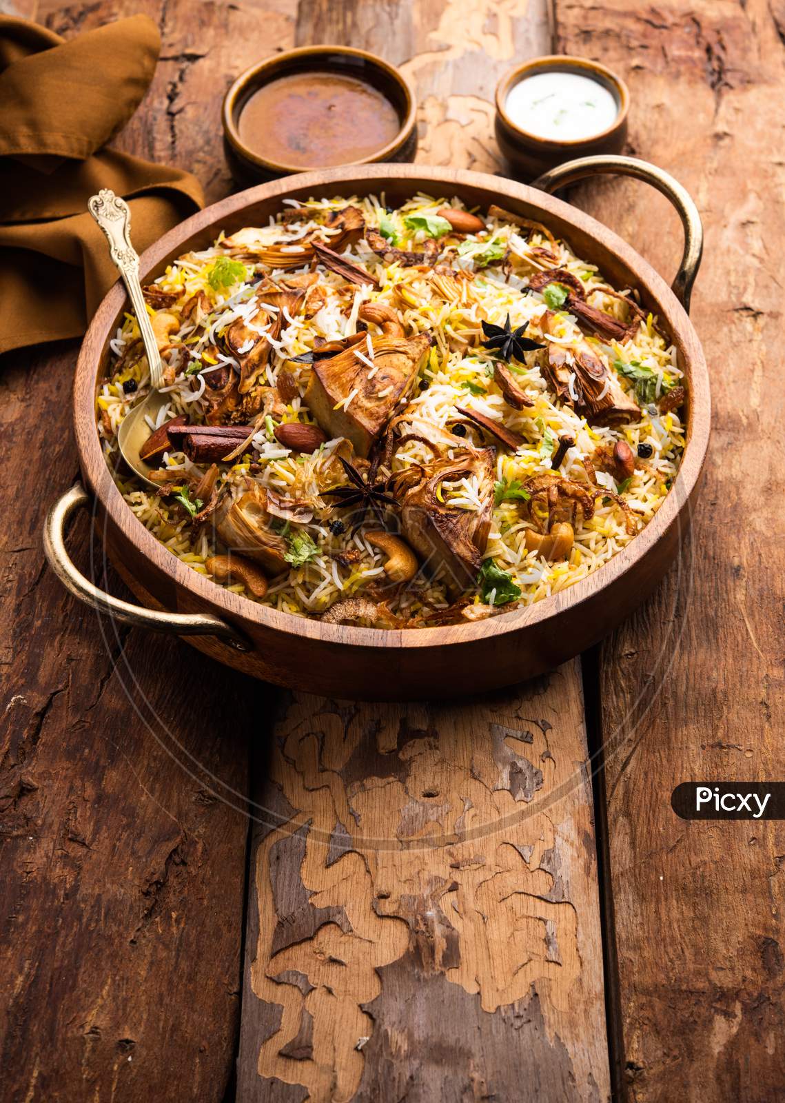 Image of Kathal Biryani Is Made Using Raw Jackfruit Pieces Cooked ...