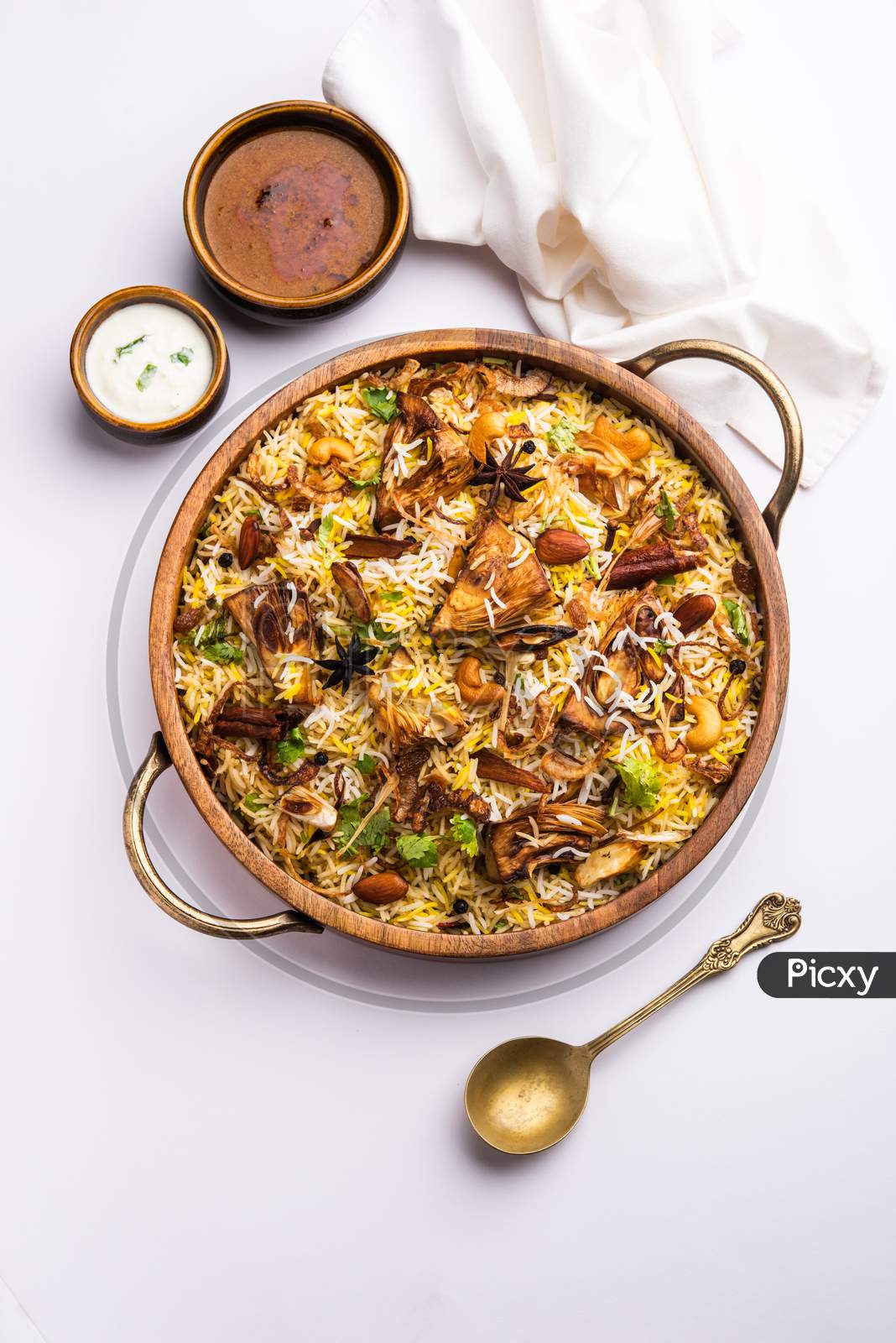 Image of Kathal Biryani Is Made Using Raw Jackfruit Pieces Cooked ...
