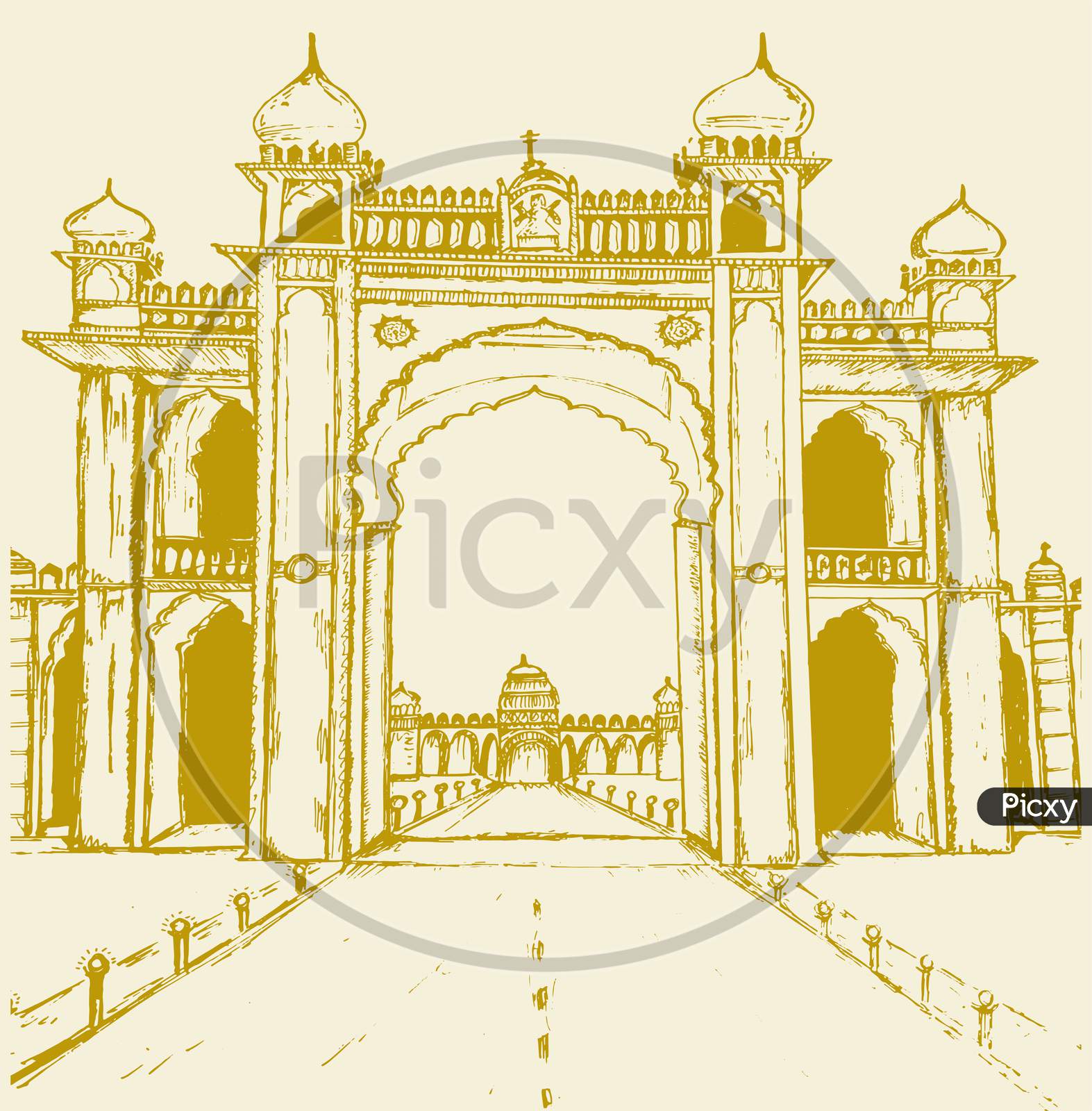Vector Street in Cochin Kochi, Kerala, South India Postcard. Old House  Architecture Drawing. Heritage Colonial Building and Stock Illustration -  Illustration of ancient, historic: 248310169
