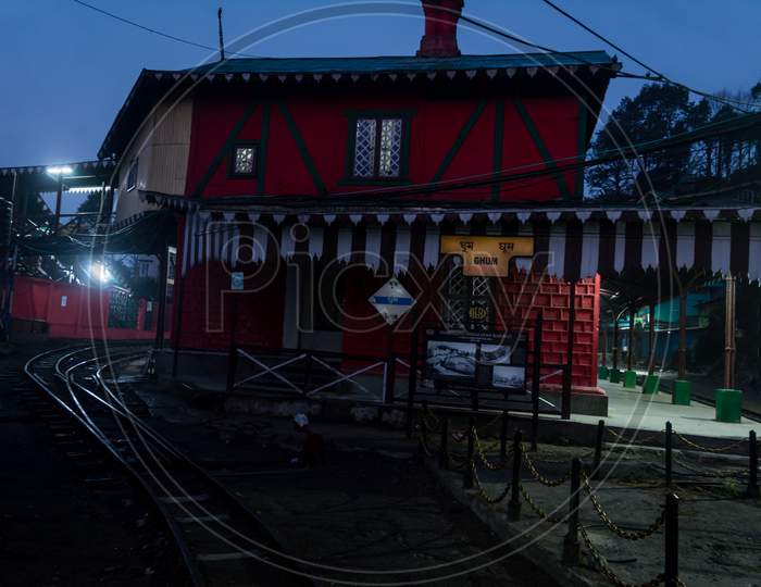 Ghum Railway Station, Darjeeling, West Bengal, India