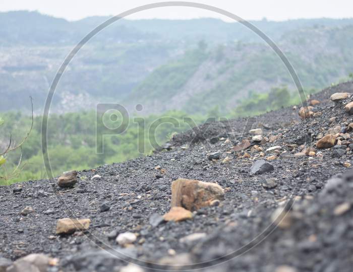 coal mine  land surface