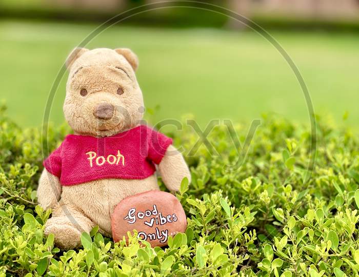Pooh……!!!! Spreading good vibes