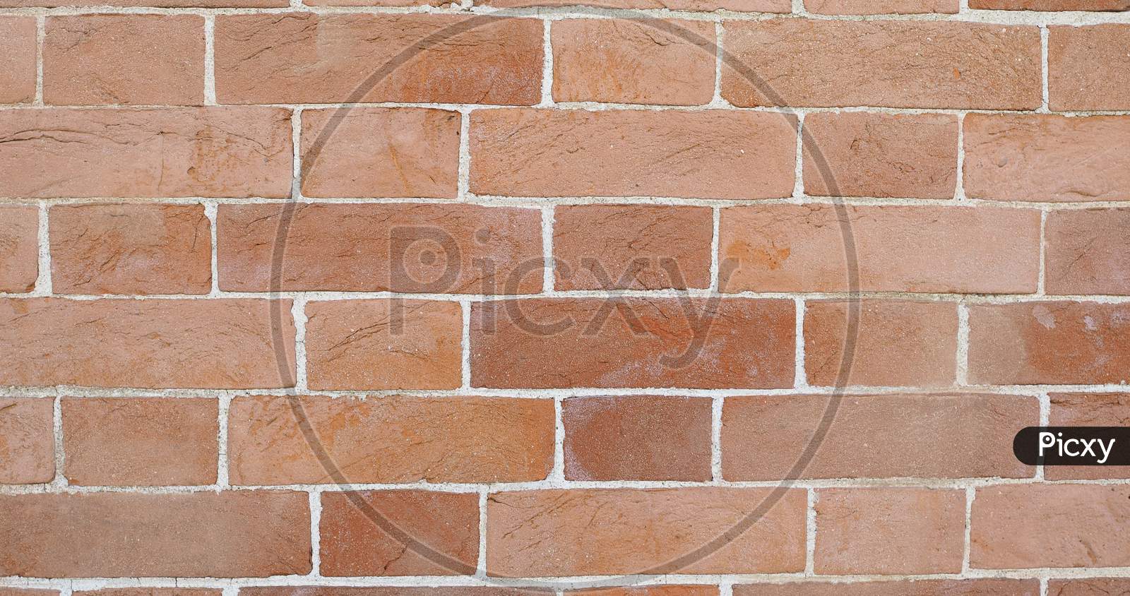Wide 4K Red Brick Wall Background
