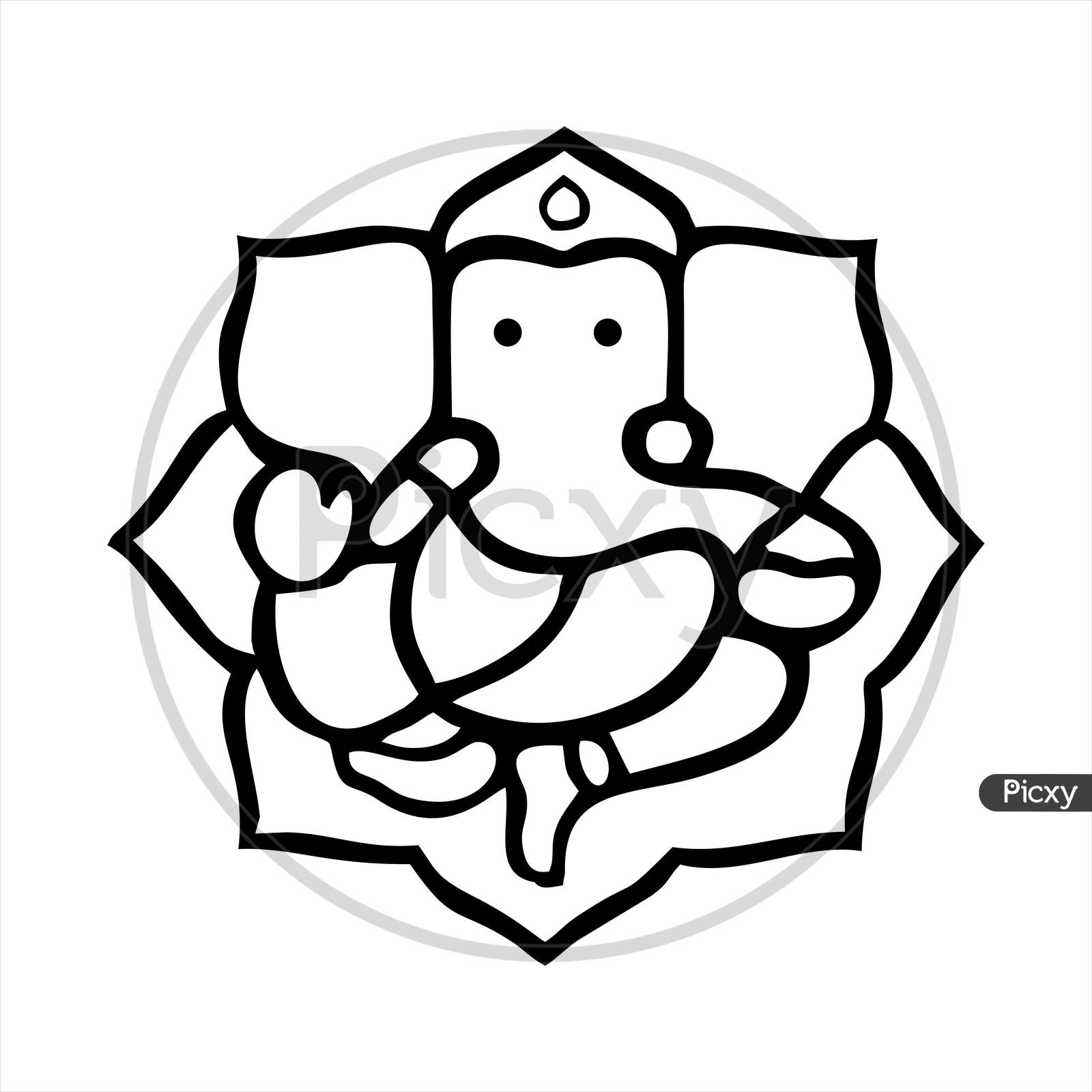 Easy Bal Ganesha Drawing | Lord Ganesha Pencil Drawing Step by Step -  YouTube-saigonsouth.com.vn