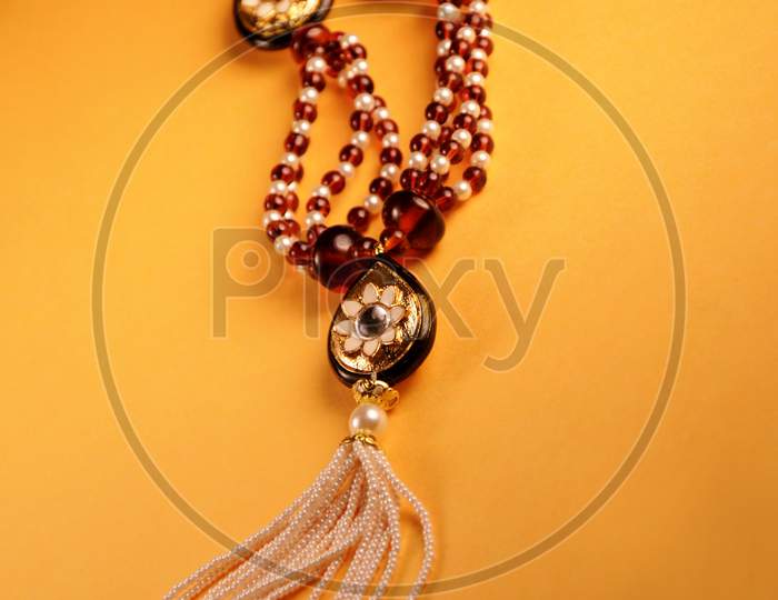 Pearl And Beads Necklace,  Indian Traditional Jewelry