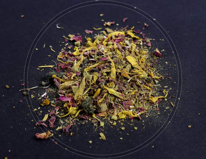 Indian herbal Ayurvedic medical ingredients