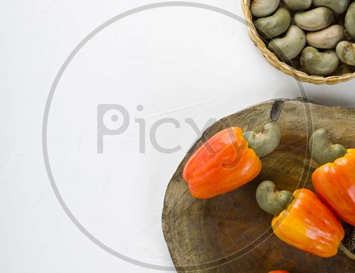 Cashew Apple And Cashew Seeds