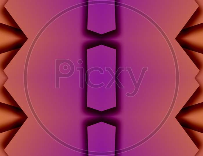 A creative beautiful 3d design abstract background.