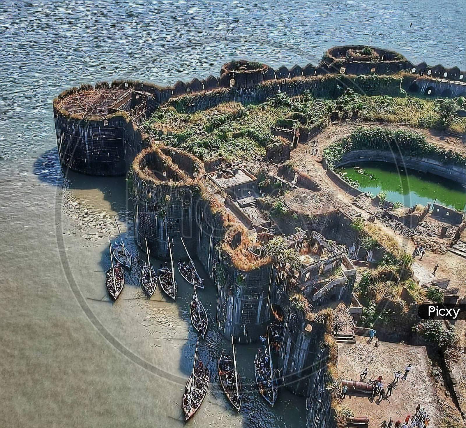 The beauty of sea forts.