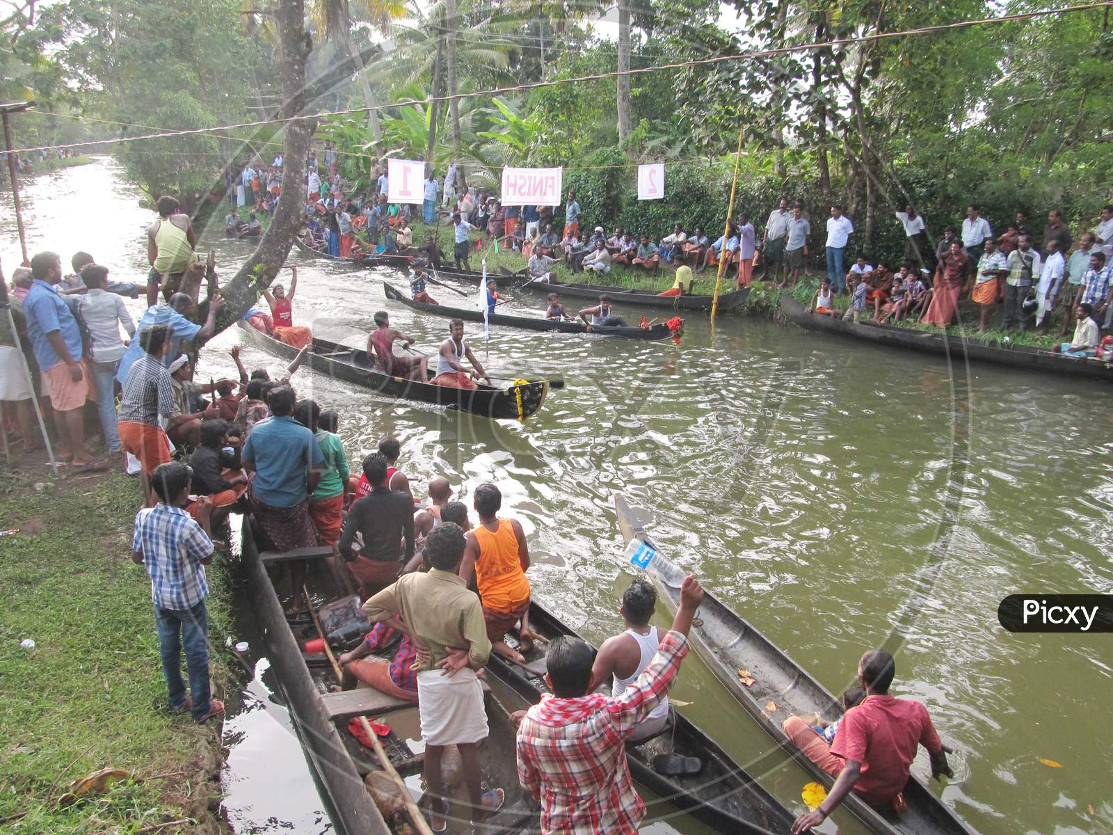Boat race in Kerala