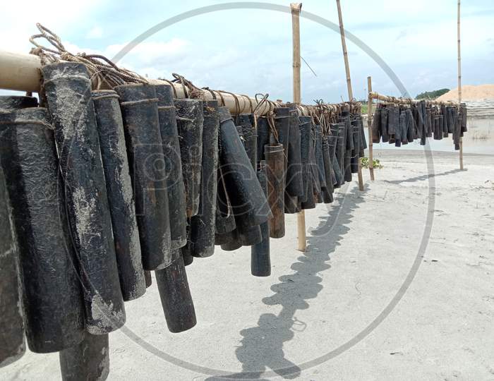Bamboo Made Fish Equipment Stock