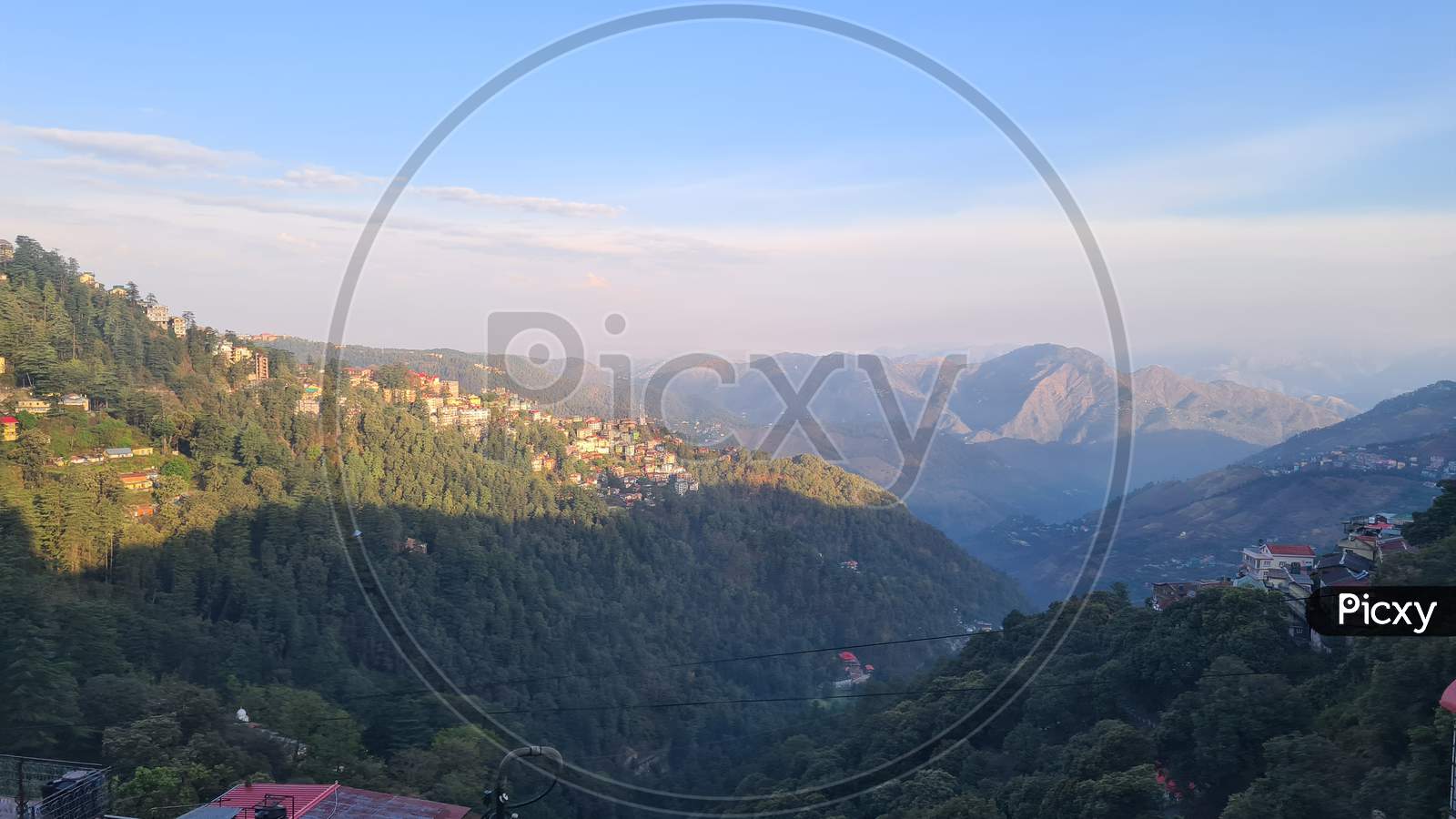 Shimla Landscape In Himachal Pradesh
