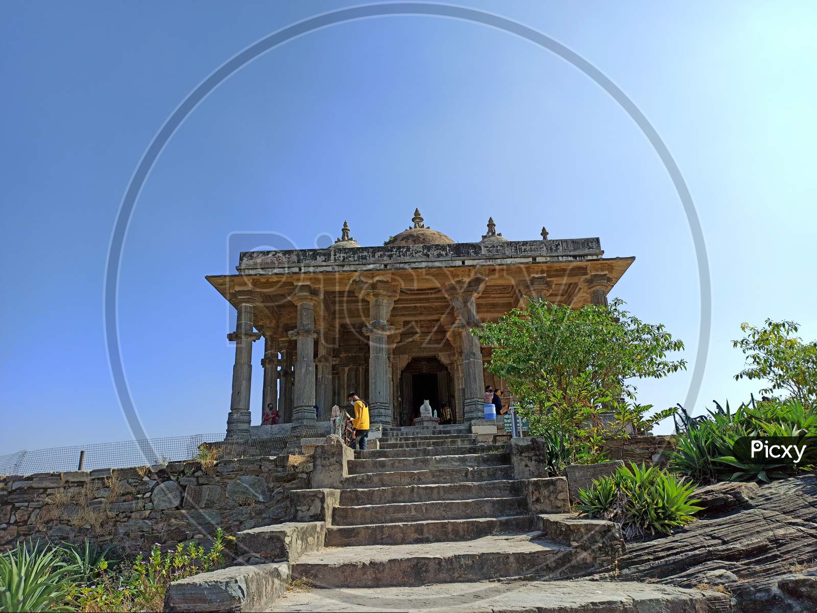 lord shiva temple in kumbhalgarh fort