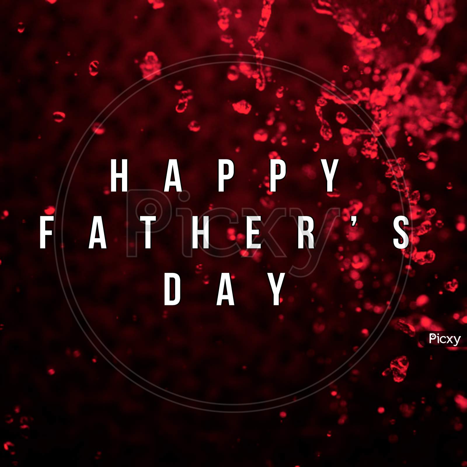 Illustration of text thay says happy father's day