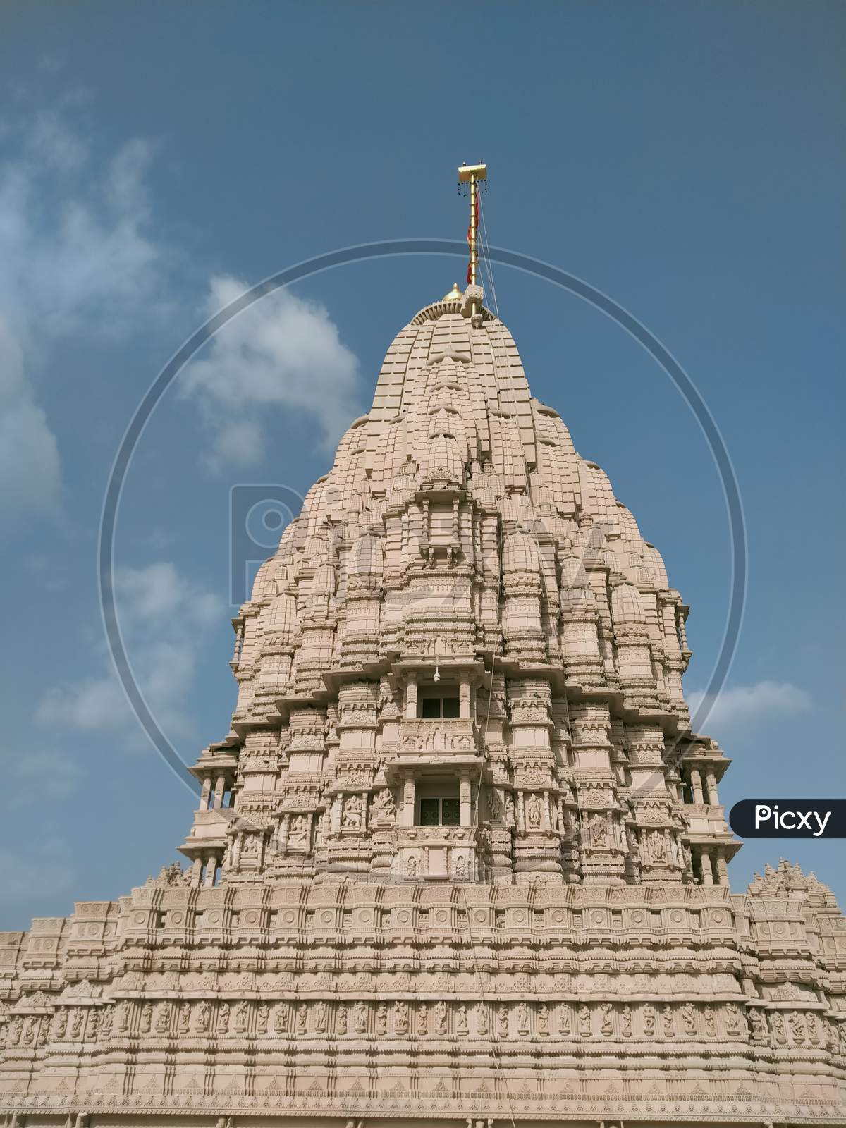 Image of Temple khodaldham kagwad in backside-TZ324019-Picxy