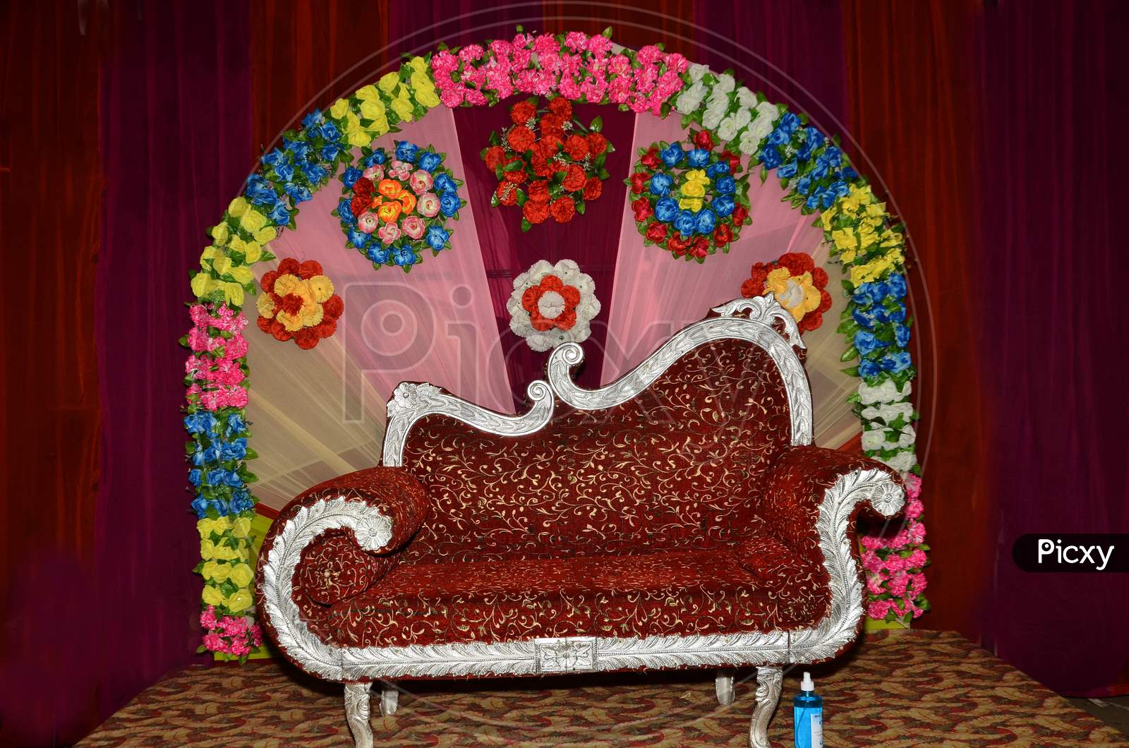 Decorate Marring Stage Himachal Pradesh India