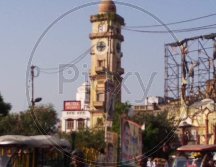 The clock tower in Kanpur