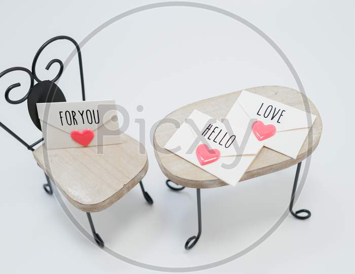 Love Letter, Which Was Placed In A Chair