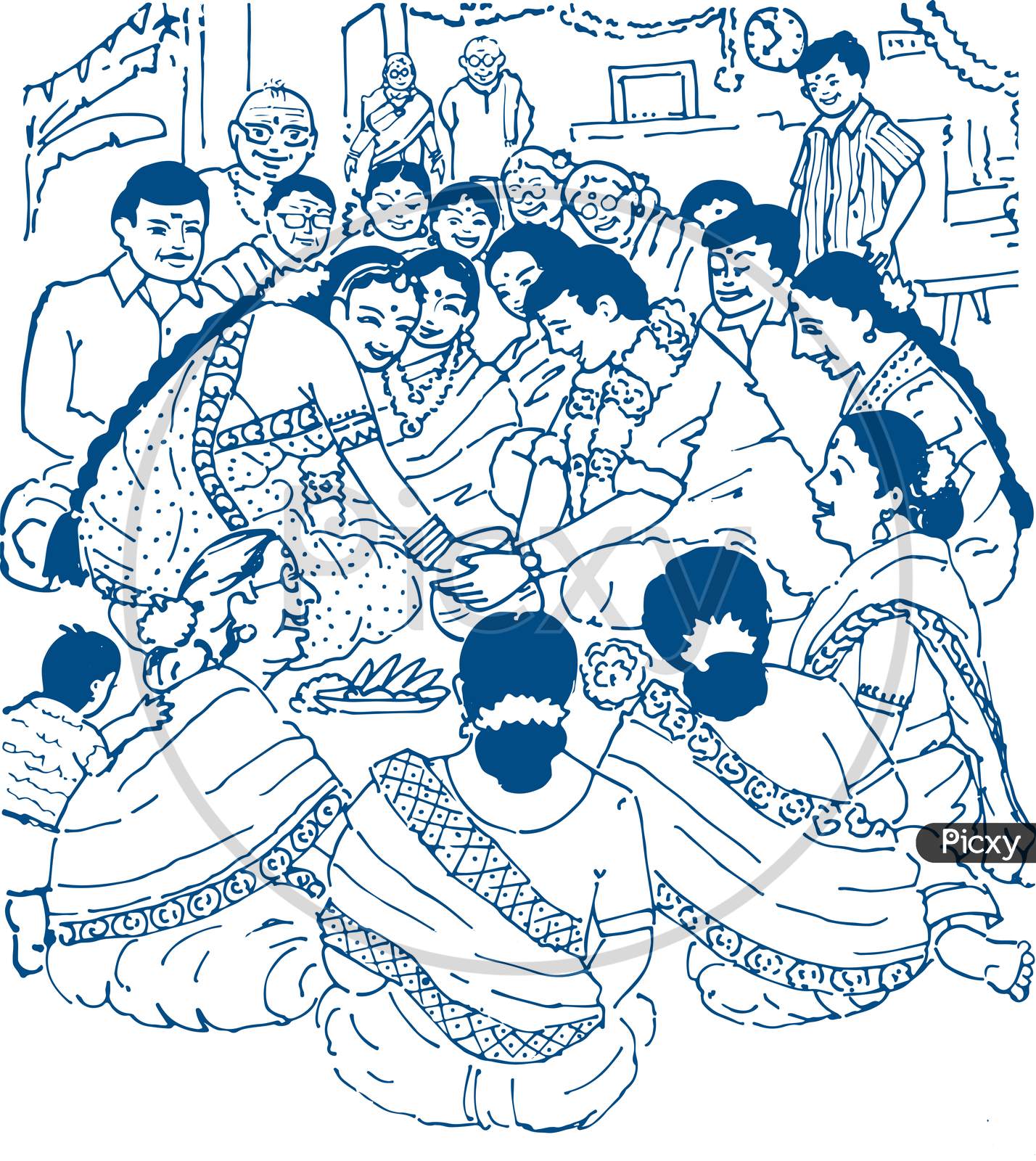 Indian Family Three Stock Illustrations – 103 Indian Family Three Stock  Illustrations, Vectors & Clipart - Dreamstime