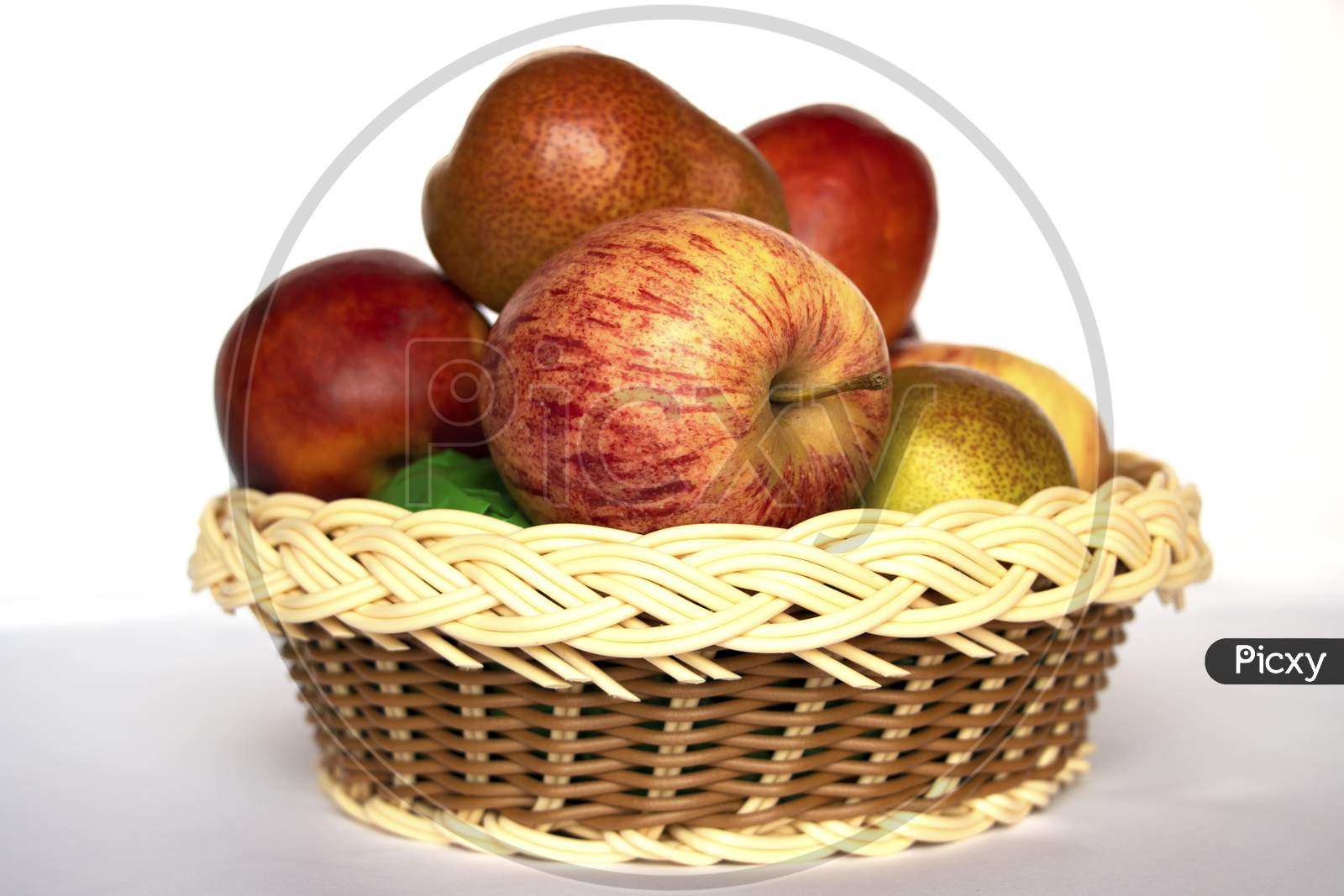 Mixed Fruits In Basket