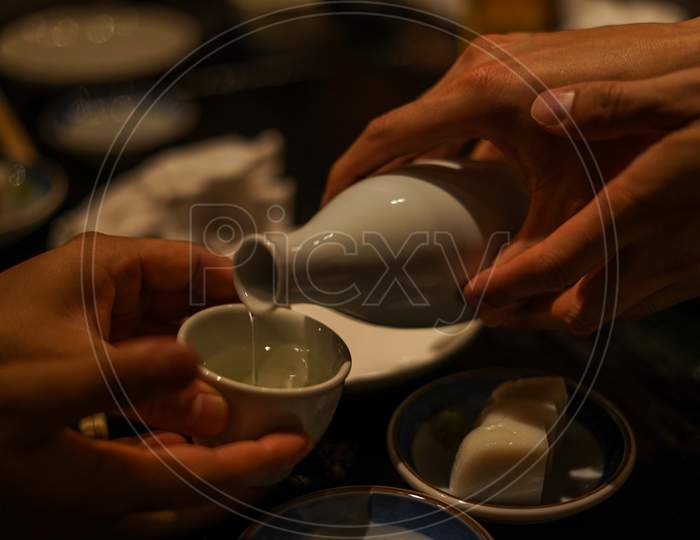 Image Of Sake And Blown Inside