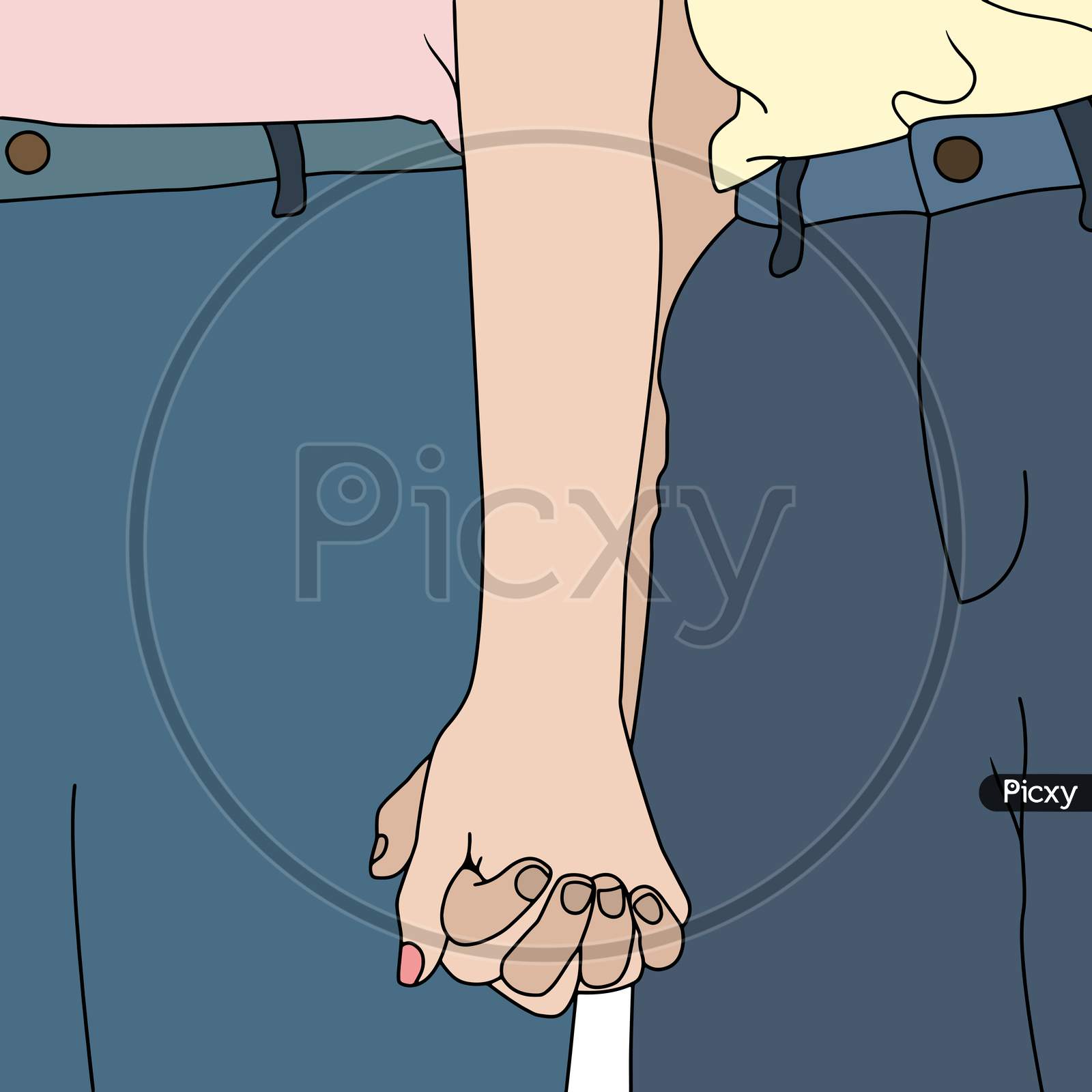 Collection Of Young Couple Standing In Various Poses. Bundle Of Man And  Woman Embracing, Hugging, Holding Hands. Royalty Free SVG, Cliparts,  Vectors, and Stock Illustration. Image 93149340.